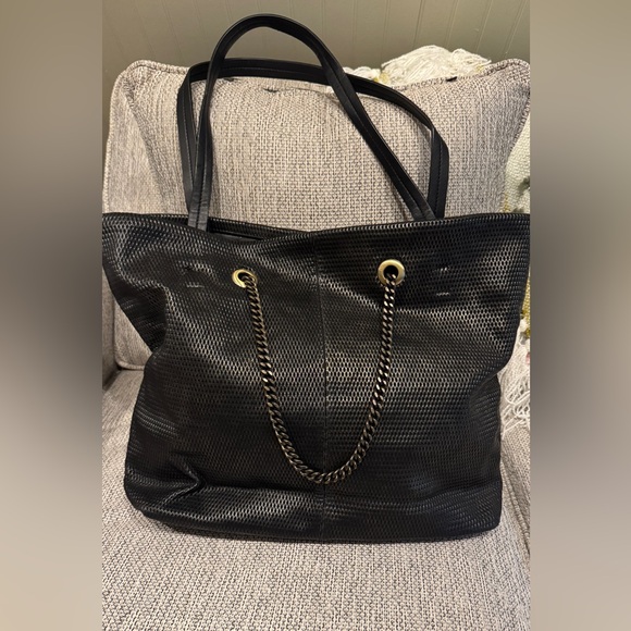 Sondra Roberts textured leather tote - Picture 1 of 10
